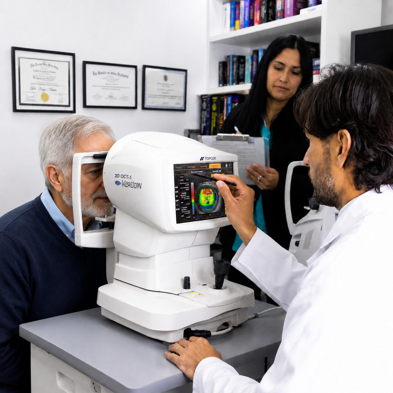 Estudio oftalmológico para glaucoma